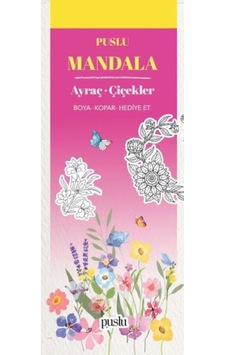 Mandala Ayraç - Çiçekler