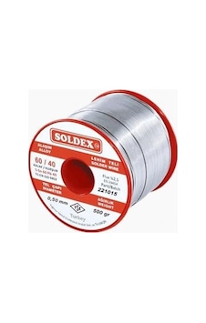 60-40 Lehim Teli 500 Gr 0.50 Mm 60-40 Lehim Teli 500 Gr 0.50 Mm