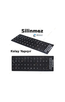 Wozlo Türkçe Q Klavye Etiketi Laptop Pc Sticker Wozlo Türkçe Q Klavye Etiketi Laptop Pc Sticker