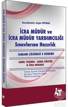Icra Müdür ve Icra Müdür Yardımcılığı Sınavlarına /Engin Poyraz Icra Müdür ve Icra Müdür Yardımcılığı Sınavlarına /Engin Poyraz