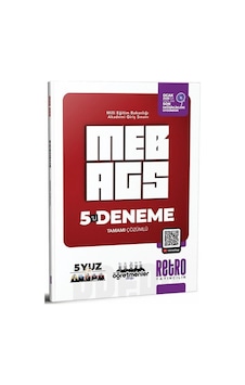 Yeni Ags - Retro 2026 Meb-ags Tüm Dersler 5yüz Öğretmenler Ekibi 5 Deneme Çözümlü - Fatih Genç Retro Yayıncılık Yeni Ags - Retro 2026 Meb-ags Tüm Dersler 5yüz Öğretmenler Ekibi 5 Deneme Çözümlü - Fatih Genç Retro Yayıncılık