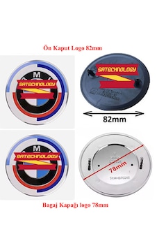 Bmw E39 Kaput Ve Bagaj Logo 50yıl Mavi Newtypeblue 82mm-78mm Bmw E39 Kaput Ve Bagaj Logo 50yıl Mavi Newtypeblue 82mm-78mm