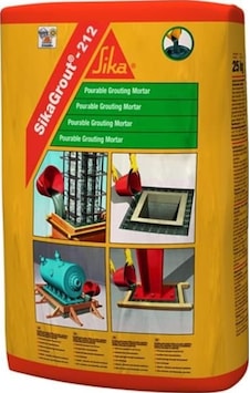 Sika Grout 212-214 Çimento Esaslı Döküm Harcı 25/1 Sika Grout 212-214 Çimento Esaslı Döküm Harcı 25/1