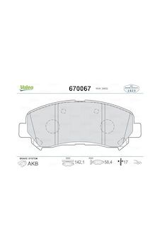 Valeo 670067-99 Ön Fren Balata Nissan Qashqai 1.5l Dci K9k Dizel 1.6l 2.0l Hr16 Hr20 J10 06-13 / X Trail 2.0l Qr20 T 31 07- 2.0l M9r T31 Dizel 07- / Koleos 2.0 Dcı 08 D1060et01a-d1060jd00a-410600023r Valeo 670067-99 Ön Fren Balata Nissan Qashqai 1.5l Dci K9k Dizel 1.6l 2.0l Hr16 Hr20 J10 06-13 / X Trail 2.0l Qr20 T 31 07- 2.0l M9r T31 Dizel 07- / Koleos 2.0 Dcı 08 D1060et01a-d1060jd00a-410600023r
