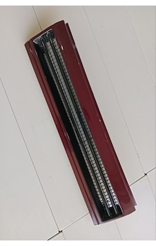 Işır Tofaş Logosuz Panjur El Yapımı Çift Çıtalı Renk Seçenekli 140 Bordo