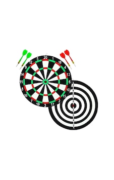 Dart Seti 12" Küçük Boy 29 CM Çift Taraflı 4 Adet Ok Dart Seti 12" Küçük Boy 29 CM Çift Taraflı 4 Adet Ok