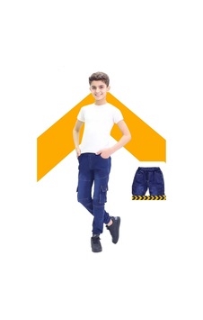 Gzt Tekstil Erkek Çocuk Kumaş Pantolon Mavi Gzt Tekstil Erkek Çocuk Kumaş Pantolon Mavi