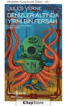 Kitapstore Denizler Altında Yirmi Bin Fersah Ciltli / Jules verne