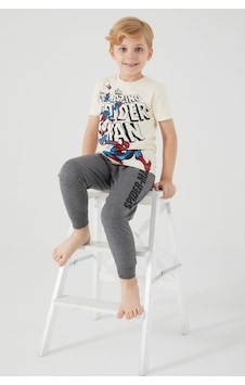 Spiderman Beyond Amazing D4754-3 Çocuk Fil Dişi Pijama Spiderman Beyond Amazing D4754-3 Çocuk Fil Dişi Pijama