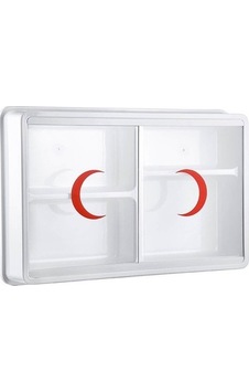 Plastik Ecza Dolabı 35x50x10cm 5570
