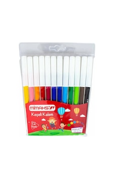 Mimaks 12 Renk Keçeli Kalem