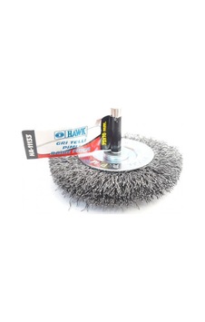 Hawk Ha11133 Pimli Gri Tel Daire Fırça 75X10 Mm Hawk Ha11133 Pimli Gri Tel Daire Fırça 75X10 Mm