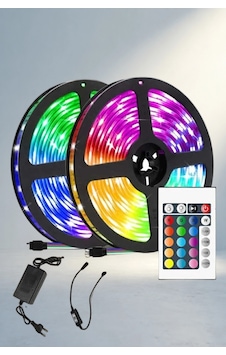 Kumandalı Rgb Işıklı 10 Metre Şerit Led - 14991 Kumandalı Rgb Işıklı 10 Metre Şerit Led - 14991