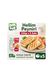 Hellim Peyniri 225 Gr X 5 Adet Hellim Peyniri 225 Gr X 5 Adet