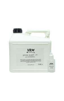 VRM Fırça Tipi Şeffaf Polyester Jelkot 5 KG VRM Fırça Tipi Şeffaf Polyester Jelkot 5 KG