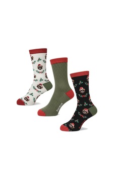 Bad Bear New Bear Çok Renkli Unisex 3'lü Çorap Çok Renkli Bad Bear New Bear Çok Renkli Unisex 3'lü Çorap Çok Renkli