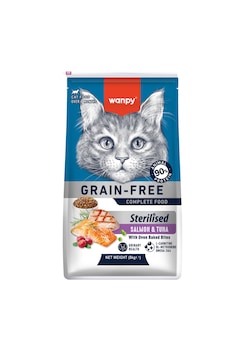 Wanpy Tahılsız Somon Tuna Kısırlaştırılmış Kedi Maması 8 Kg Wanpy Tahılsız Somon Tuna Kısırlaştırılmış Kedi Maması 8 Kg