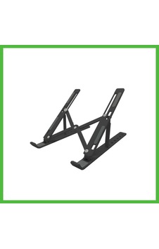 Vaveni 7 Kademeli Ayarlı Katlanabilir Laptop Tablet Standı Siyah Arz Vaveni 7 Kademeli Ayarlı Katlanabilir Laptop Tablet Standı Siyah Arz