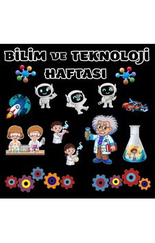 Bilim Ve Teknoloji Haftası Parçalı Pano Süsü Hazır Kesimli Bristol Karton Okul Ve Sınıf Panosu Dekoru 7 Bilim Ve Teknoloji Haftası Parçalı Pano Süsü Hazır Kesimli Bristol Karton Okul Ve Sınıf Panosu Dekoru 7