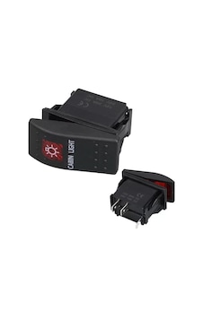Kabin Sembollü Işıklı 3 Pinli On-off 12-24v Marin Switch Kabin Sembollü Işıklı 3 Pinli On-off 12-24v Marin Switch