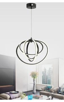 Jüpiter 4'lü Led Avize 1096-u59-9s-ız Siyah Jüpiter 4'lü Led Avize 1096-u59-9s-ız Siyah