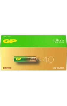 Gp Ultra Alkalin Aa Kalem Pil 40'lı Paket Gp Ultra Alkalin Aa Kalem Pil 40'lı Paket