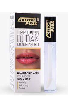 Softto Plus Dudak Dolgunlaştırıcı Şeffaf 6 ML Softto Plus Dudak Dolgunlaştırıcı Şeffaf 6 ML