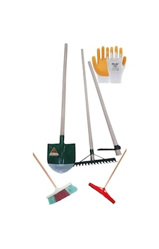 Bahçe Set 11 Parça Kürek Destekli Tırmık Üçgen Çapa Çalı Fırça Çek Pas Saplı Kovan Ayarlı Bahçe Set Bahçe Set 11 Parça Kürek Destekli Tırmık Üçgen Çapa Çalı Fırça Çek Pas Saplı Kovan Ayarlı Bahçe Set