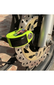 Armor 606Mva 6 Mm Renkli Alarmlı Disk Kilidi Reflektif Sarı
