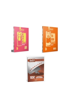 2027 Benim Hocam Tyt Biyoloji + Tarih Konu + Anla Kazan Paragraf Deneme 3'lü Set 2027 Benim Hocam Tyt Biyoloji + Tarih Konu + Anla Kazan Paragraf Deneme 3'lü Set