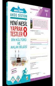 8.Sınıf Din Kültürü ve Ahlak Bilgisi Yeni Nesil Yaprak Testler- Damla Yayınevi 8.Sınıf Din Kültürü ve Ahlak Bilgisi Yeni Nesil Yaprak Testler- Damla Yayınevi