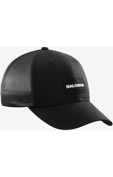 Salomon Trucker Curved Cap Deep Black/deep Black/ Şapka Lc2024100 001 Salomon Trucker Curved Cap Deep Black/deep Black/ Şapka Lc2024100 001