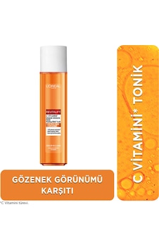 L'Oréal Paris Revitalift C Vitamini Gözenek Görünümü Karşıtı Peeling Etkili Tonik 180 Ml L'Oréal Paris Revitalift C Vitamini Gözenek Görünümü Karşıtı Peeling Etkili Tonik 180 Ml