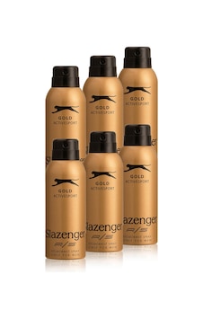 Slazenger Active Sport 6 Lı Set Erkek Gold Deodorant Slazenger Active Sport 6 Lı Set Erkek Gold Deodorant