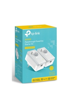 600 Mbps Hızında Powerline Adaptör İle 2 Port Ethernet 600 Mbps Hızında Powerline Adaptör İle 2 Port Ethernet