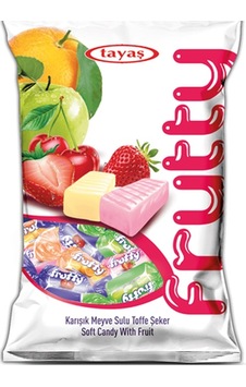 Tayaş Frutty Karışık Meyveli Yumuşak Şeker 325 Gr Tayaş Frutty Karışık Meyveli Yumuşak Şeker 325 Gr
