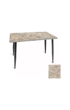 Manolya Mutfak Masası 70x120 Esb Werzalit, Wermodin Ve Allzalit Tabla - Scala Marble Çok Renkli
