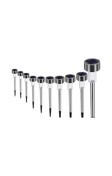 Metal Gövdeli Solar Bahçe Lambası 10 Lu Paket Evimdeyokyok Çok Renkli Metal Gövdeli Solar Bahçe Lambası 10 Lu Paket Evimdeyokyok Çok Renkli
