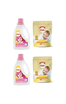 Çamaşır Yumuşatıcısı Düş Bahçesi 1500 Ml 2 Adet + Granül Sabun Toz Deterjan 500 Gr 2 Adet Çamaşır Yumuşatıcısı Düş Bahçesi 1500 Ml 2 Adet + Granül Sabun Toz Deterjan 500 Gr 2 Adet