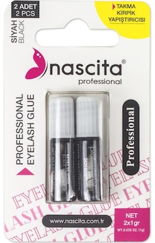NASCİTA 2 li Kirpik yapıştırıcısı ( siyah ) NASCİTA 2 li Kirpik yapıştırıcısı ( siyah )