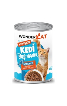 Somonlu Yetişkin Kedi Konservesi 400gr X 12 Adet Somonlu Yetişkin Kedi Konservesi 400gr X 12 Adet