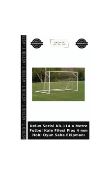 Delux Serisi Kr-114 4 Metre Futbol Kale Filesi Floş 4 Mm Hobi Oyun Saha Ekipmanı Belirtilmemiş Delux Serisi Kr-114 4 Metre Futbol Kale Filesi Floş 4 Mm Hobi Oyun Saha Ekipmanı Belirtilmemiş