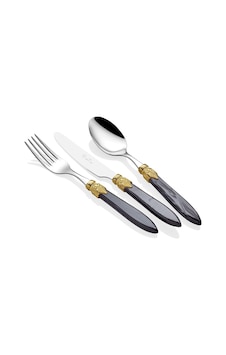 Rivadossi Laura Ring Siyah 75 Parça Çatal Bıçak Seti Siyah Rivadossi Laura Ring Siyah 75 Parça Çatal Bıçak Seti Siyah