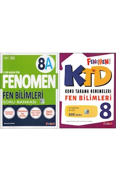 Fenomen 8. Sınıf Fen Bilimleri 8a+ Konu Tarama D. 2 Kitap