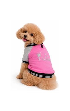 Prıncess - Pembe Gri Kedi Köpek Kolej Ceket Prıncess - Pembe Gri Kedi Köpek Kolej Ceket