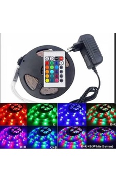 Magicool 3 Çipli Rgb İç Mekan Şerit Led 5 Metre