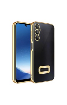 Galaxy A24 Kılıf Kamera Korumalı Logo Gösteren Zore Omega Kapak Gold Galaxy A24 Kılıf Kamera Korumalı Logo Gösteren Zore Omega Kapak Gold