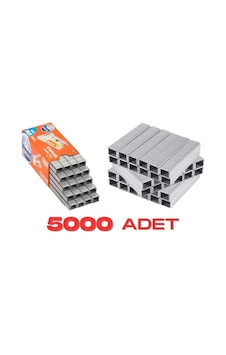 5000 Adet Zımba Teli 200/8 Model Zımba Tabancaları İçin 5000 Adet Zımba Teli 200/8 Model Zımba Tabancaları İçin