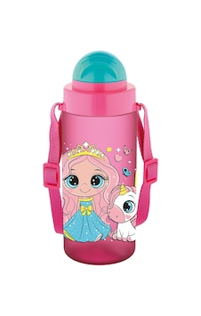 Noki Kıds Su Matarası Tritan Pipetli Kapak 500 Ml Pembe