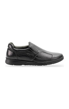 Forelli Hoka-h Erkek Siyah 40-45 Deri Comfort Ayakkabı